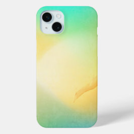 Abstract elegante gemengde kleurrijke schilderij p iPhone 15 mini hoesje