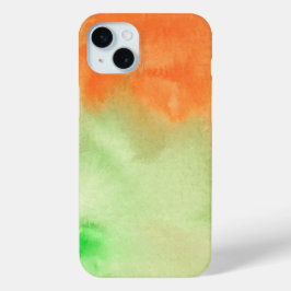 Abstract elegante gemengde kleurrijke schilderij p iPhone 15 mini hoesje