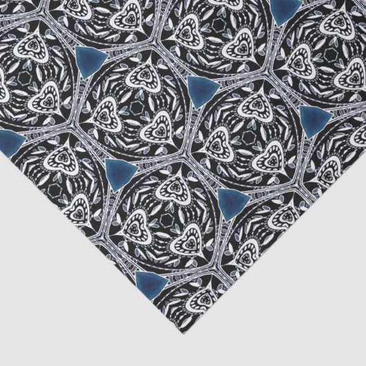 Abstract element tissuepapier (Detail)