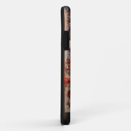 Abstract Elemental Art Mobile Hoesje (Achterkant/rechts)