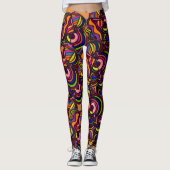 ABSTRACT en COLORFUL!! Leggings (Voorkant)