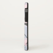 Abstract en Flamingo patroon Case-Mate iPhone Case (Achterkant/links)