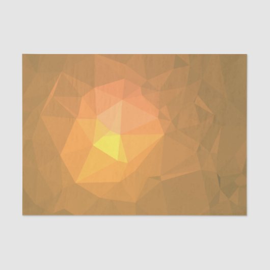 Abstract en kleurrijk patroonontwerp - Pocahontas Tissuepapier (Voorkant)