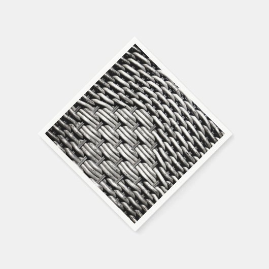 Abstract en stijlvol grijs patroon servet (Hoek)