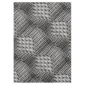 Abstract en stijlvol grijs patroon tafelkleed (Voorkant)