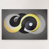 Abstract Enso Puzzel (Horizontaal)