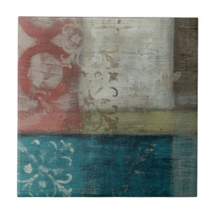 Abstract erfgoed I Tegeltje