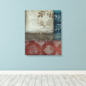 Abstract erfgoed II Canvas Afdruk (Insitu (Houten vloer))