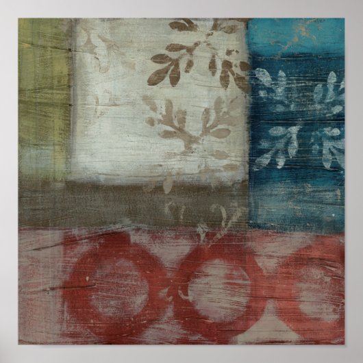 Abstract erfgoed II Poster (Voorkant)