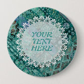 Abstract ethnooppatroon - Folklore Art 2 Ronde Button 4,0 Cm (Voorkant)