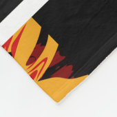 Abstract , etnisch , creatief fleece deken (Hoek)