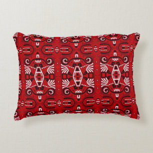 Abstract Etnische vintage Naadloos Patroon. Trendy Accent Kussen
