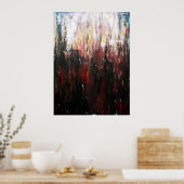 ABSTRACT EXPRESS NO 1 POSTER (Keuken)