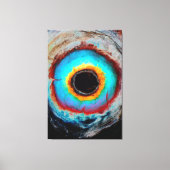 Abstract expressionisme Black Hole Contemmodern Canvas Afdruk (Voorkant)