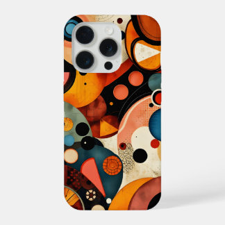 Abstract expressionisme iPhone 15 pro hoesje