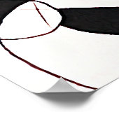 Abstract Expressionisme Muurkunst: Mixed Media Poster (Hoek)