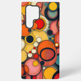 Abstract expressionisme samsung galaxy hoesje