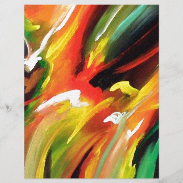 Abstract expressionisme schilderen (Voorkant)