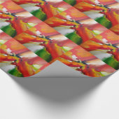 Abstract expressionisme schilderen cadeaupapier (Hoek)