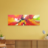 Abstract expressionisme schilderen canvas afdruk (Insitu (Woonkamer))