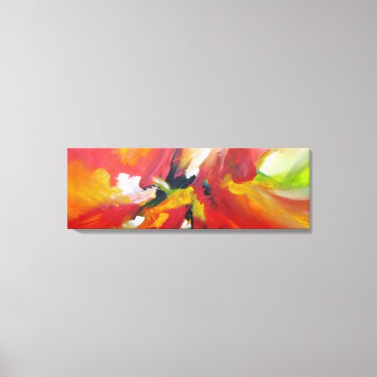 Abstract expressionisme schilderen canvas afdruk (Voorkant)