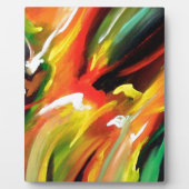 Abstract expressionisme schilderen fotoplaat (Voorkant)