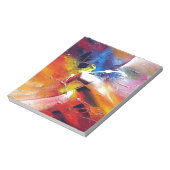 Abstract expressionisme schilderen notitieblok (Gedraaid)