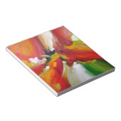 Abstract expressionisme schilderen notitieblok (Schuin)