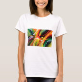 Abstract expressionisme schilderen t-shirt (Voorkant)