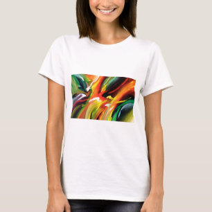 Abstract expressionisme schilderen t-shirt