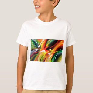 Abstract expressionisme schilderen t-shirt