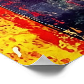 Abstract Expressionist: Bold Emotion Series Poster (Hoek)