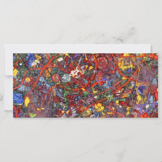 Abstract - Fabric Paint - Saniteit (Voorkant)