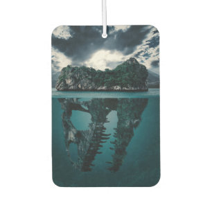 Abstract Fantasy Artistic Island Luchtverfrisser