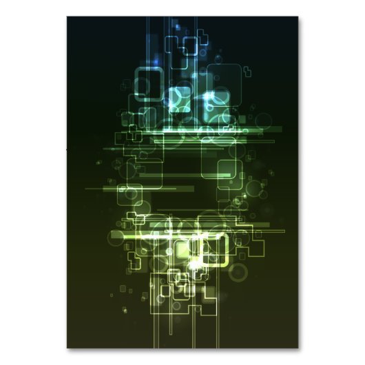 abstract feature design kaart (Voorkant)