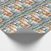 Abstract feestelijk cadeaupapier (Hoek)