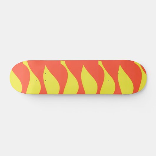 Abstract Fire Skateboard Deck (Horz)