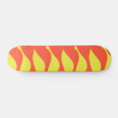 Abstract Fire Skateboarddek Skateboard (Horizontaal)