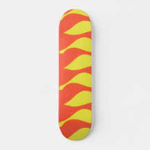 Abstract Fire Skateboarddek