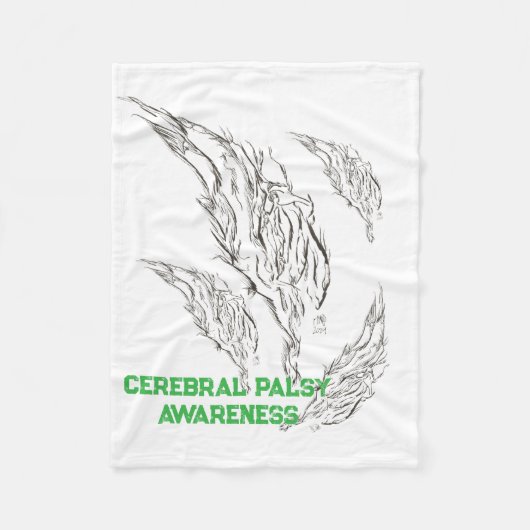 abstract fleece deken (Voorkant)