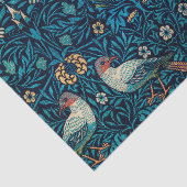 Abstract flessenpatroon en vogelpatroon Tissuepapier (Detail)