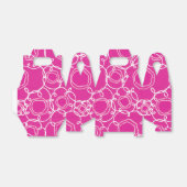 Abstract Floral Matrix (Hot Pink) Fine Art Bedankdoosjes (Uitgevouwen)
