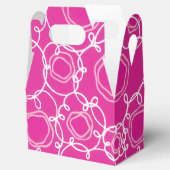 Abstract Floral Matrix (Hot Pink) Fine Art Bedankdoosjes (Geopend)