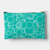 Abstract Floral Matrix (Teal) Fine Art Etui (Achterkant)