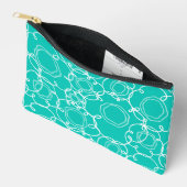 Abstract Floral Matrix (Teal) Fine Art Etui (Open)