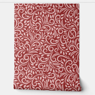 Abstract Floral Pattern Behang