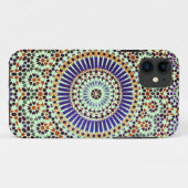  Abstract Floral Pattern Case-Mate iPhone Case (Achterkant (horizontaal))