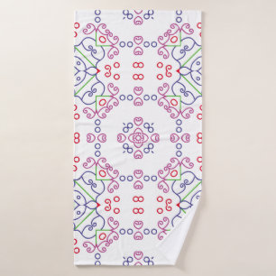 Abstract floral pattern designabstract, art, home