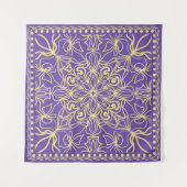 Abstract floral pattern. geometry, mandala design  wandkleed (Voorkant (horizontaal))