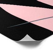 Abstract floreel oppervlak patroon naadloos poster (Hoek)